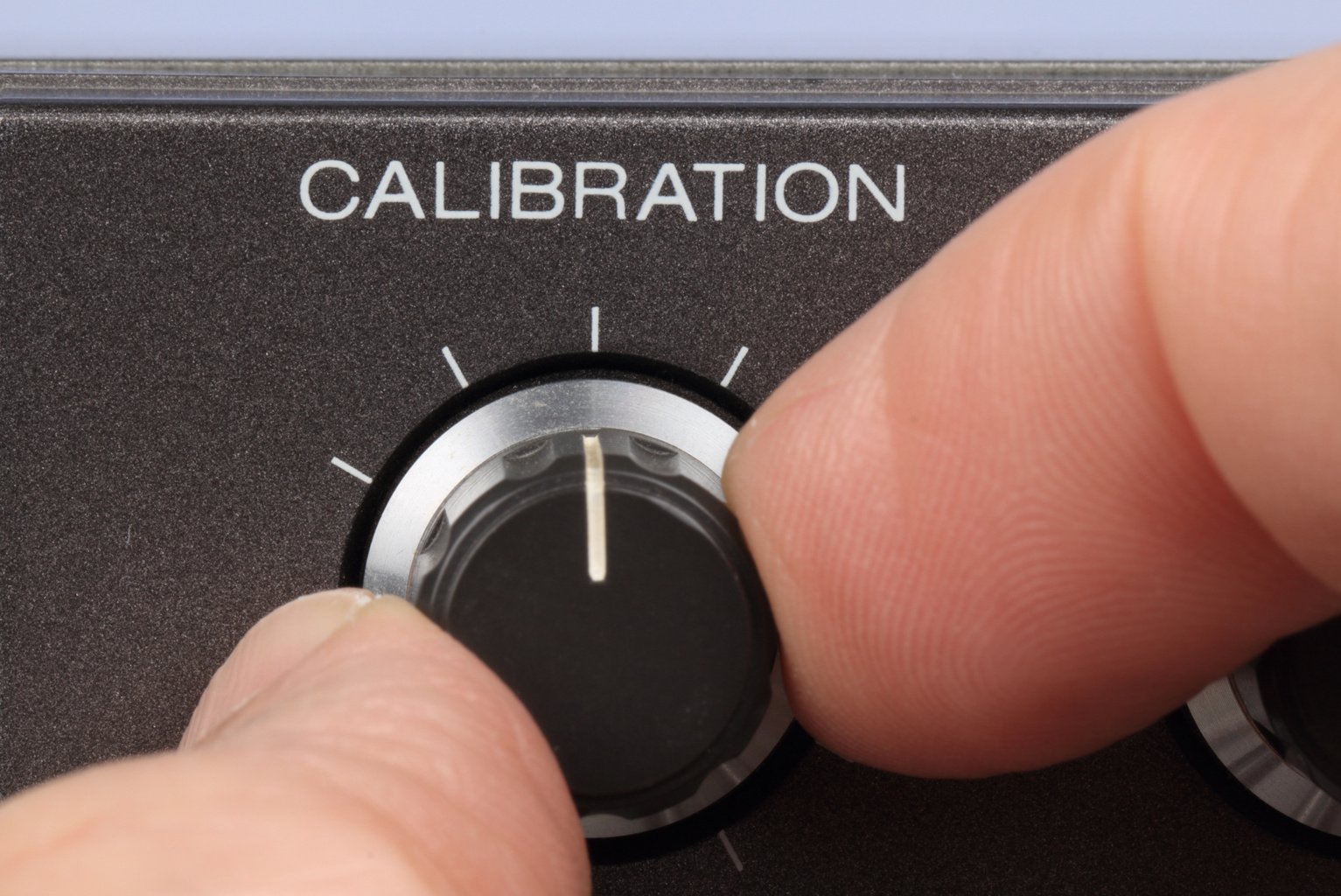 Calibration knob